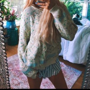 pastel cozy henley winter sweater ✨☀️🌿